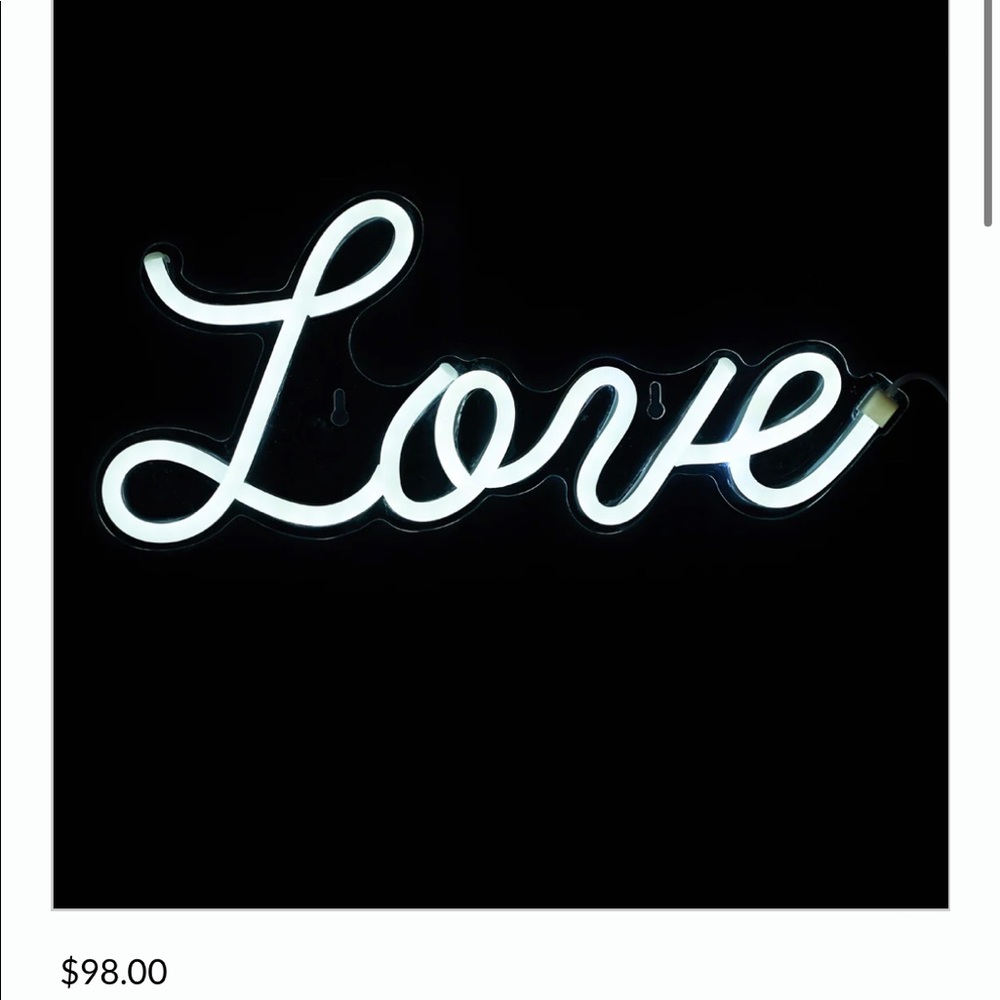 COCUS POCUS Love neon light